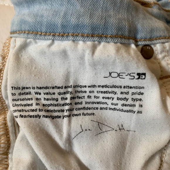 JOE'S FLAWLESS THE CHARLIE HIGH RISE SKINNY ANKLE JEANS - LIGHT BLUE - SIZE 26 - Picture 4 of 14